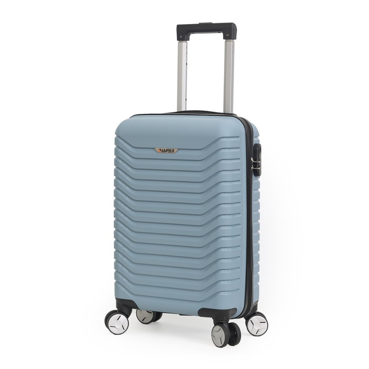 Troler Amber Kampinas, 38L, 35x55x20cm, 2.5kg, cu roti pivotante 360°