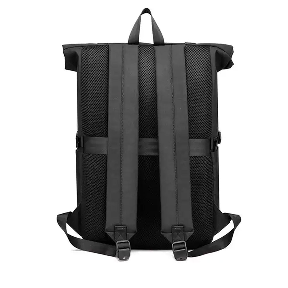Rucsac laptop Amber, 17.3", impermeabil, 49x31x16cm, 24L, negru