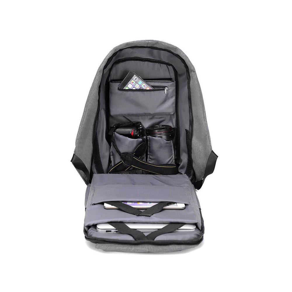 Rucsac Amber pentru Laptop 13", 2 buzunare interioare, 32x42x11cm, 13L