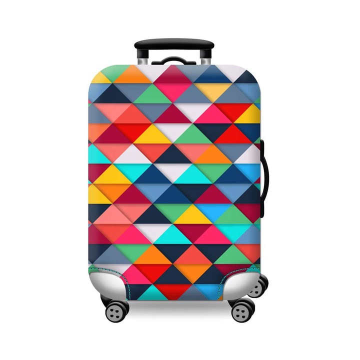 Husa pentru valiza, Amber, 50cm, multicolor