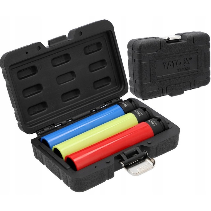 Set de chei lungi pentru jante din aluminiu 1/2" 17mm, 19mm, 21mm Yato