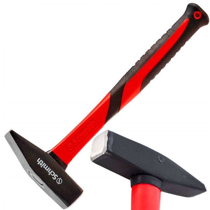 Чук Schmith 800g, дръжка от фибростъкло, ергономичен дизайн, за строителни работи