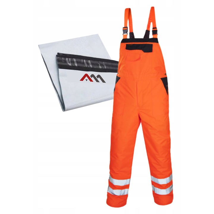 Salopeta de lucru, ART.MAS, portocaliu, XXL