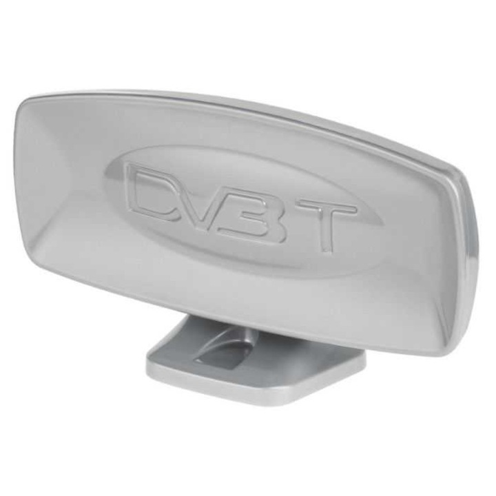 Antena camera digitala terestra DVB-T cu amplificator 28dB 75 ohm mufa F