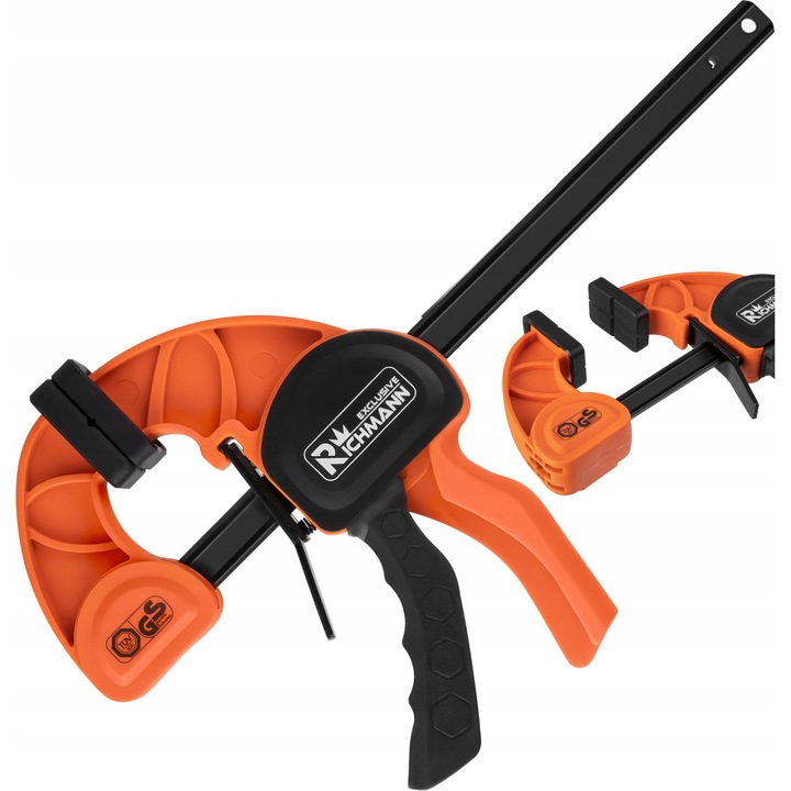 Clema rapida automata Richmann 600x80mm, nylon, capacitate 159kg