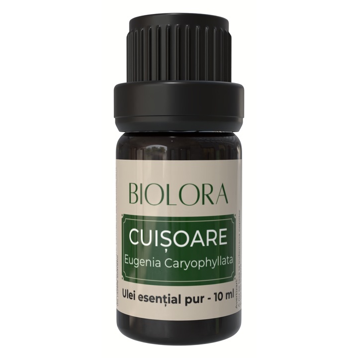 Ulei Esential de Cuisoare/Clove Leaf/ Biolora, aromaterapie, puritate 100%, nediluat, 10 ml