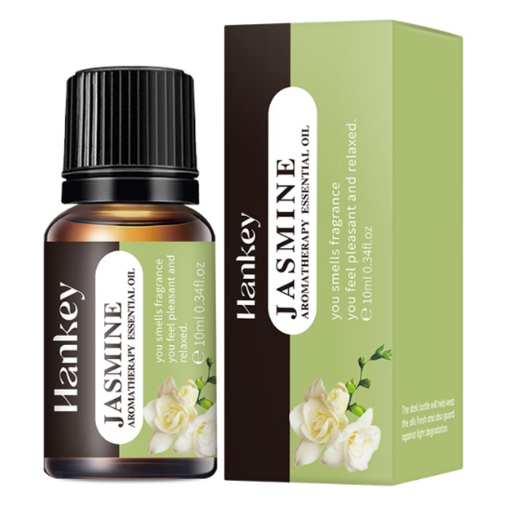 Ulei Esential de Iasomie (Jasmine) 10ml – Aroma Seducatoare, Relaxare Profunda si Ingrijire Naturala Aromaterapie