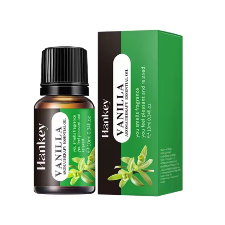 Ulei Esential de Vanilie 10ml – Aroma Calda, Dulce si Reconfortanta pentru Rasfat si Relaxare, Aromaterapie