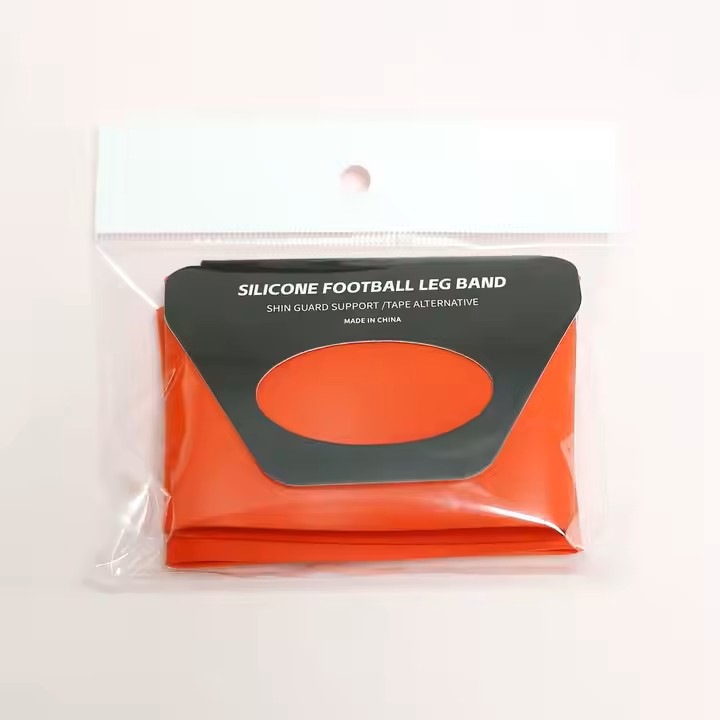 Szilikon bokavédő pántok szett, foci, PIROS