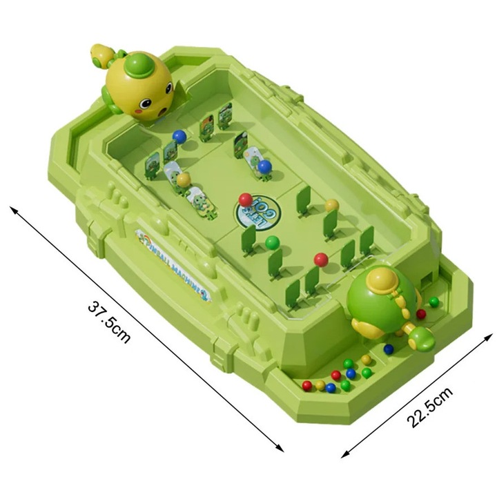 Joc Interactiv de Masa Tip Pinball – Jucarie Educativa pentru Copii si Parinti, 2 Jucatori, din plastic