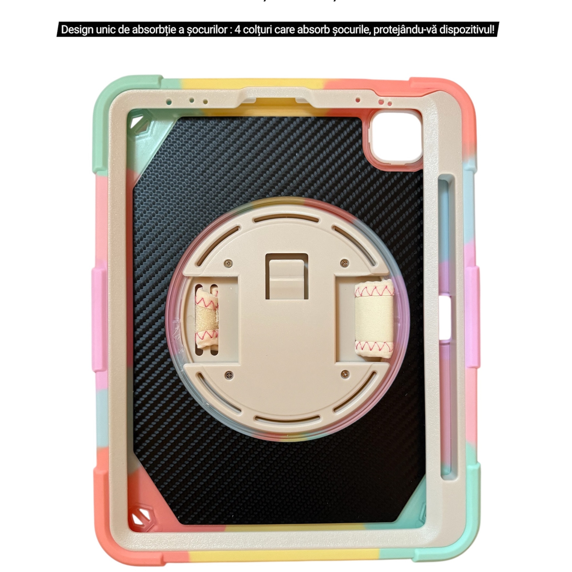 Husa compatibila cu iPad Air5/Air4 10.9 (20/22) iPad Pro 11 (18/20/21) Multicolor