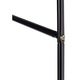 Arcada pentru flori cataratoare si trandafiri, Relaxdays, 255 x 140 cm, negru