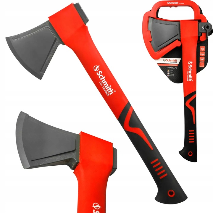 Schmith fejsze 1000g, 38cm, C45 acél, nejlon nyél