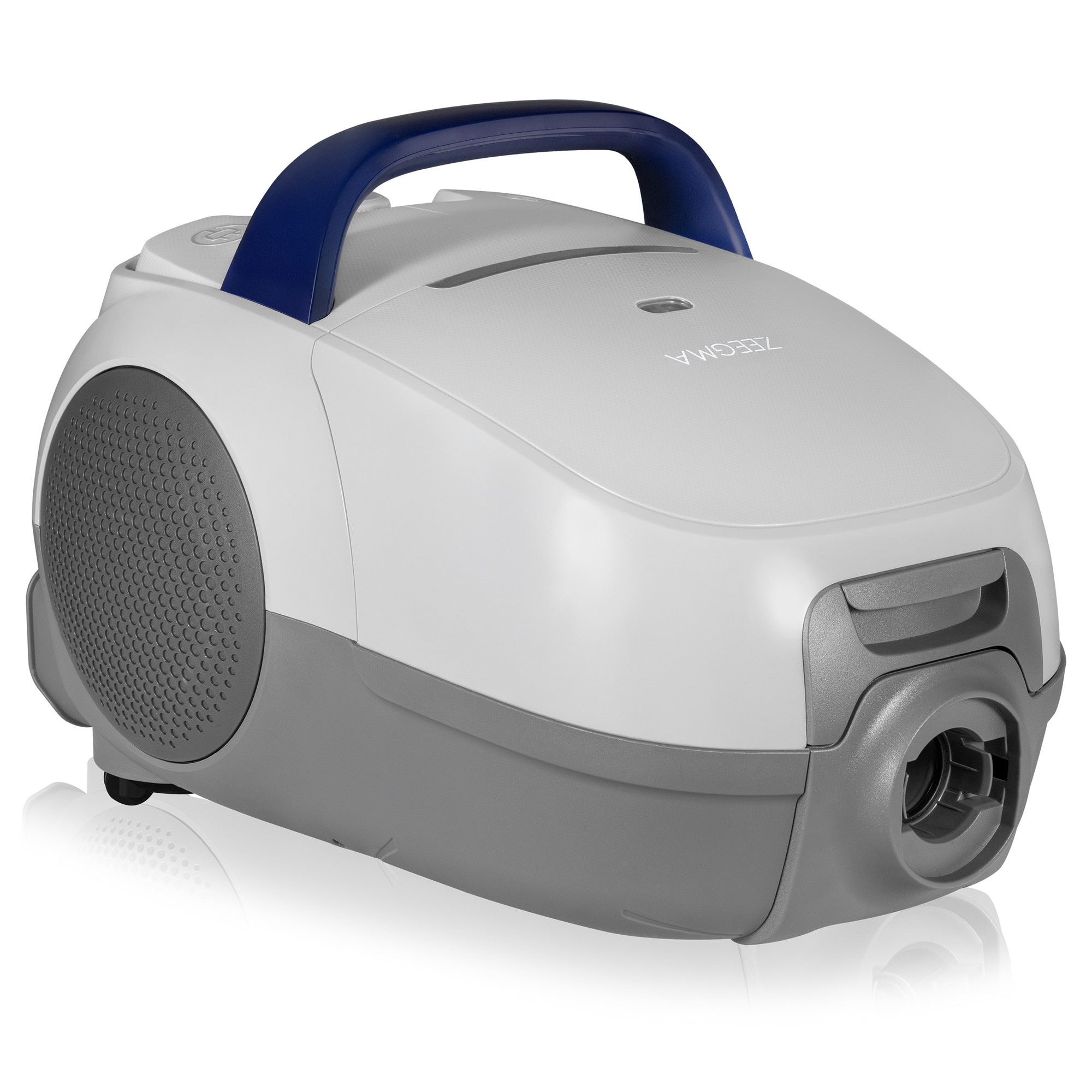 Aspirator cu sac Zeegma Zonder Verre Klassik, Linisti, Aprinde 4L, Reglarea puterii, 21 000 Pa, Gri