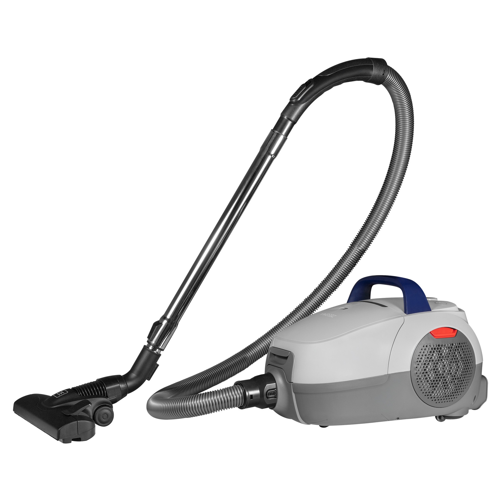 Aspirator cu sac Zeegma Zonder Verre Klassik, Linisti, Aprinde 4L, Reglarea puterii, 21 000 Pa, Gri