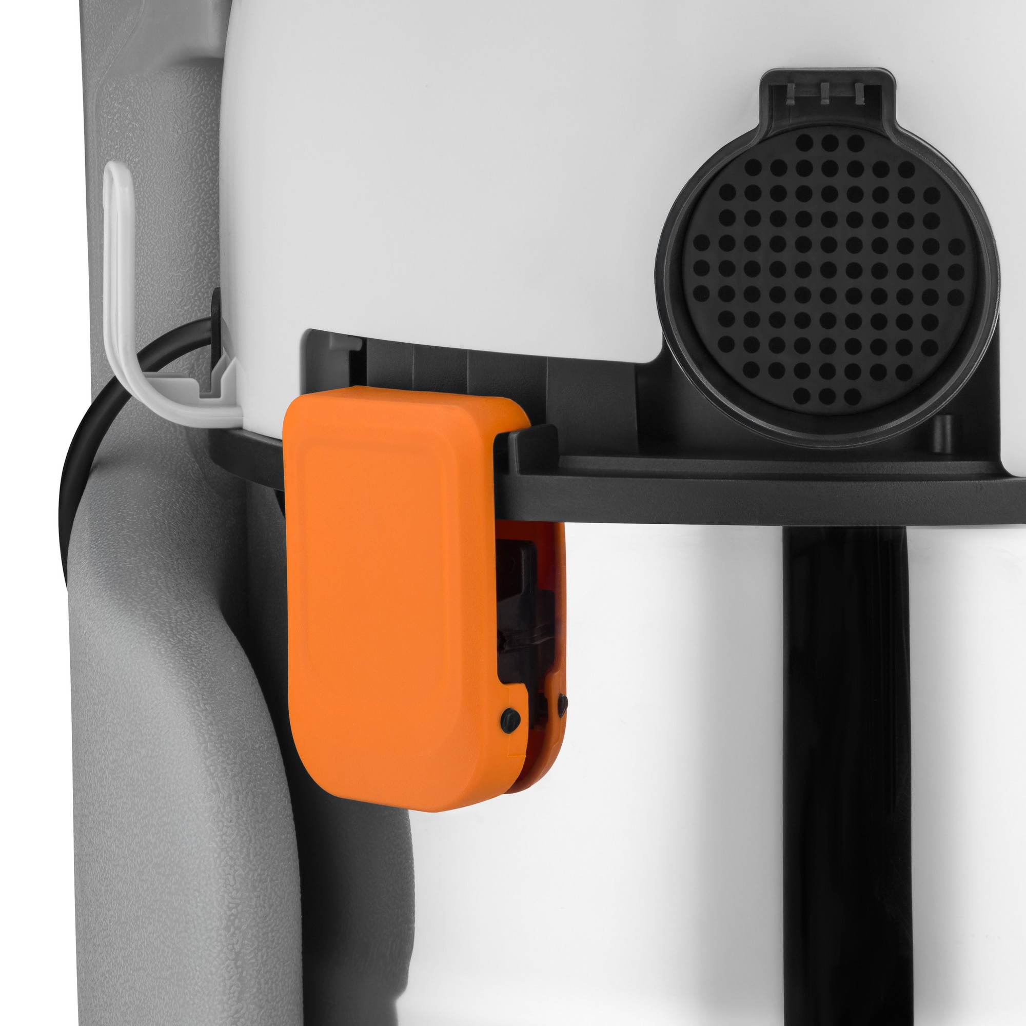Aspirator de spalat umed uscat de palat tapiterii mochete si covoare Zeegma Zonder Aqua, 1400 W, 20L, uscat / umed, Gri