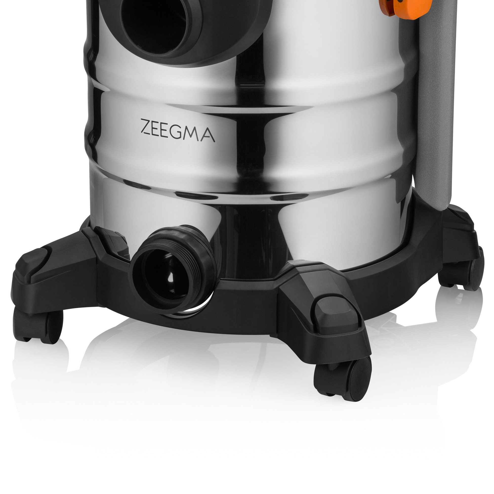 Aspirator de spalat umed uscat de palat tapiterii mochete si covoare Zeegma Zonder Aqua, 1400 W, 20L, uscat / umed, Gri