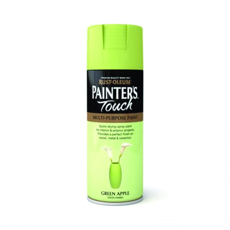 Vopsea Spray Painter’s Touch Green Apple 400ml, Green Apple Satin