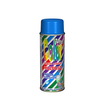 Vopsea Spray Multisuprafete Gri RAL 7001 Tuttocolor Macota 400ml, RAL 7001 - Silver grey Vopsea Spray Multisuprafete Gri RAL 7001 Tuttocolor Macota 400ml, RAL 7001 - Silver grey