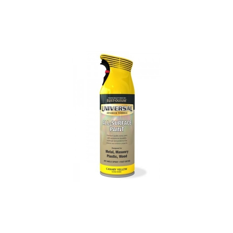 Vopsea Spray Universal Galben 400ml, Yellow