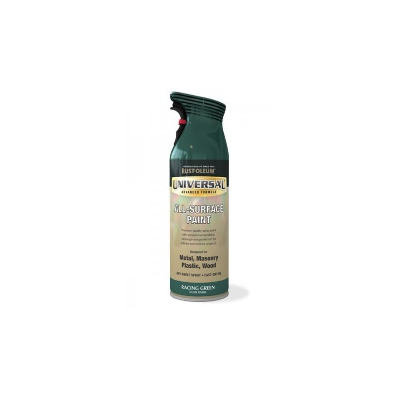 Vopsea Spray Universal Verde Lucios 400ml, Racing Green Gloss