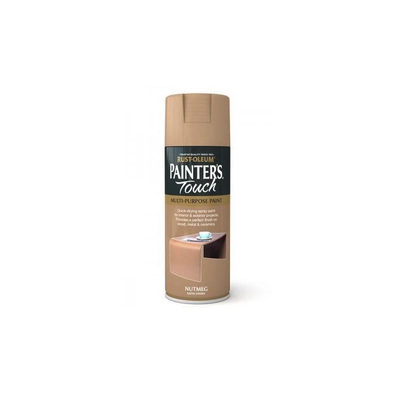 Vopsea Spray Painter’s Touch Satin Nutmag 400ml, Nutmeg Satin