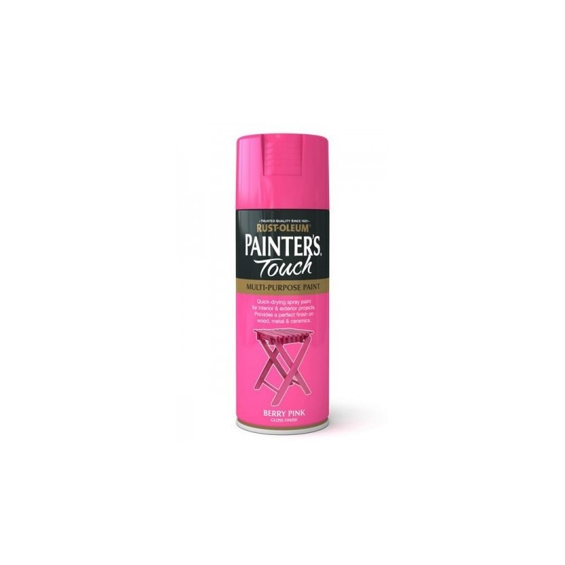 Vopsea Spray Painter’s Touch Berry Pink Gloss 400ml, Berry Pink Gloss
