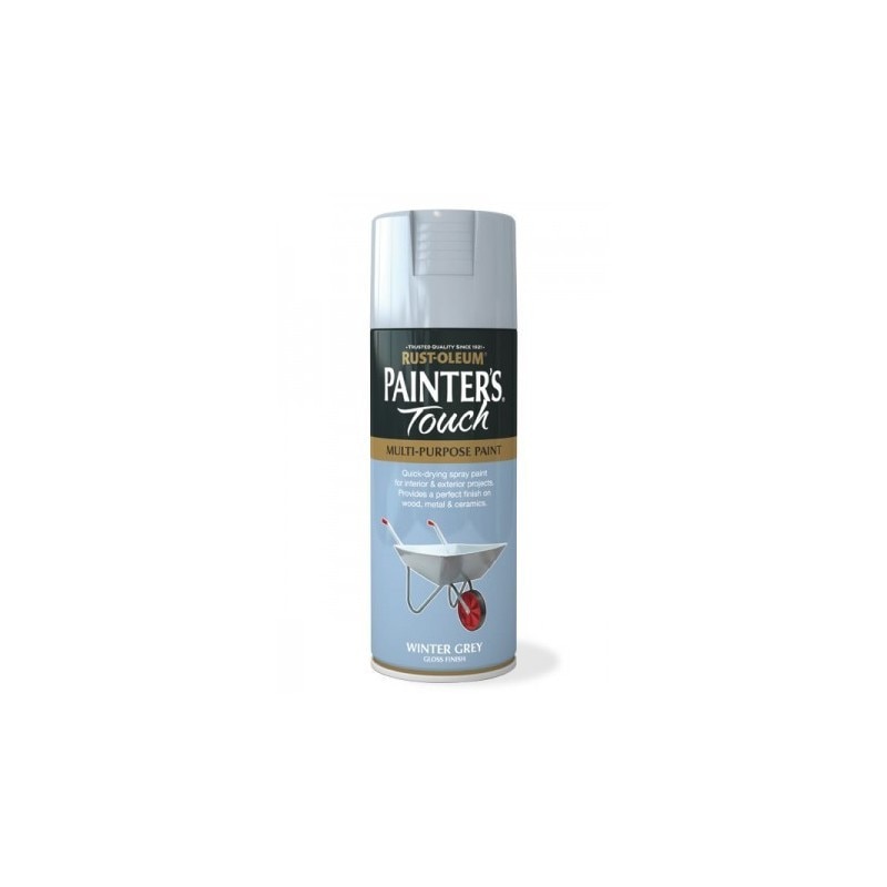 Vopsea Spray Painter’s Touch Winter Grey 400ml, Winter Grey Gloss