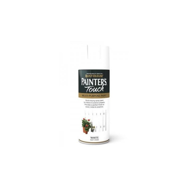 Vopsea SprayPainter’s Touch Matt White 400ml, Matt White