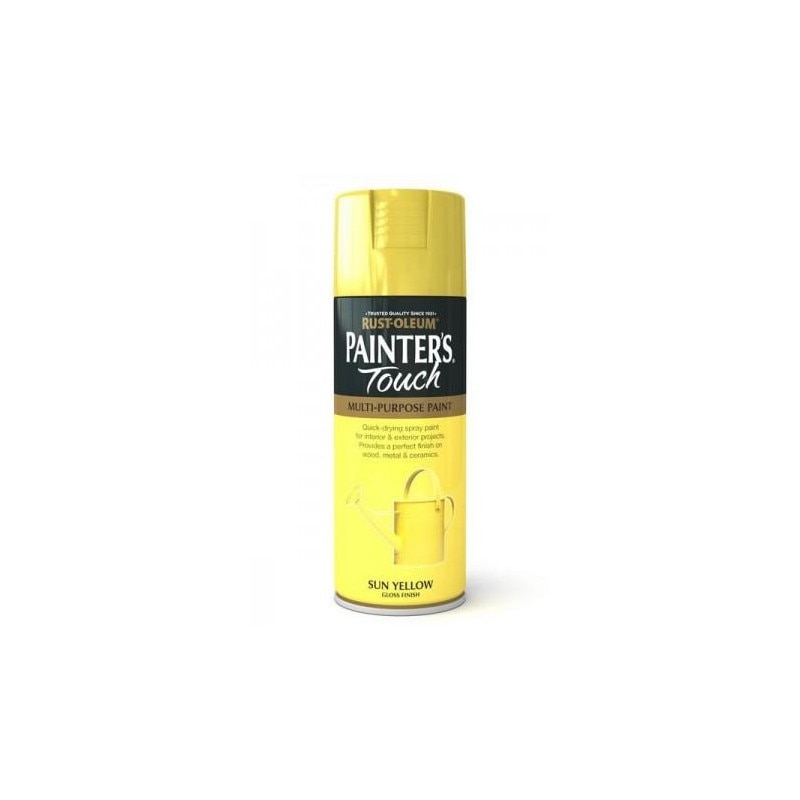 Vopsea Spray Painter’s Touch Gloss Sun Yellow 400ml, Sun Yellow Gloss