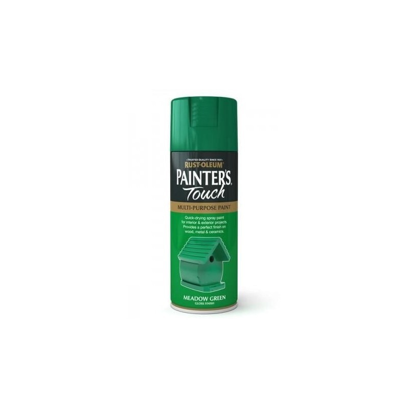 Vopsea Spray Painter’s Touch Gloss Meadow Green 400ml, Meadow Green Gloss