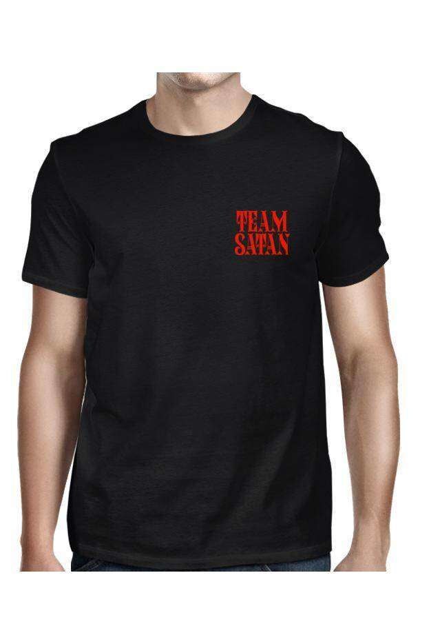 Tricou pentru barbati, Deicide, Team Satan, Negru, S