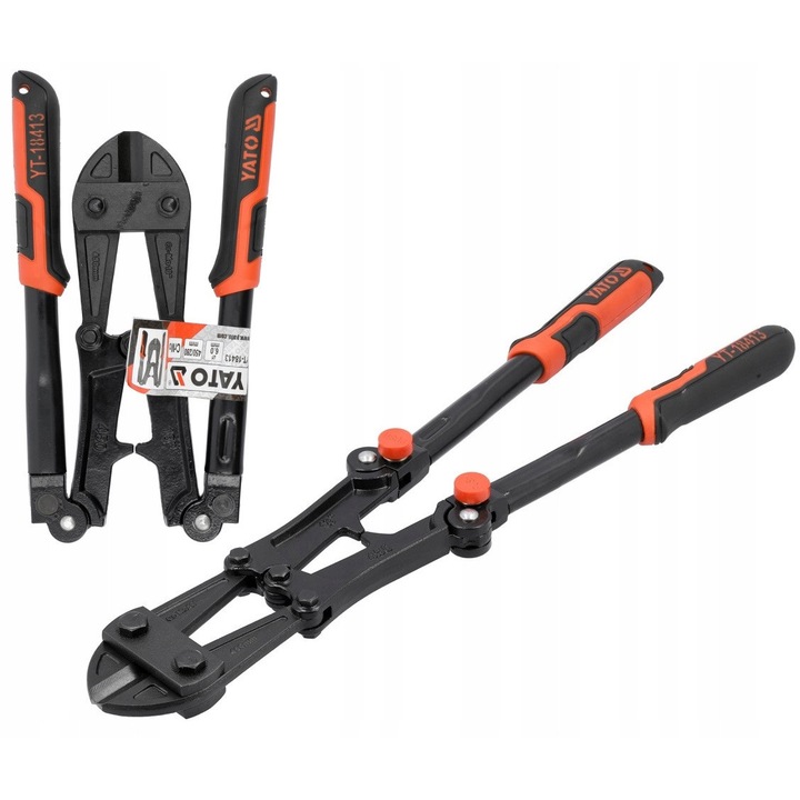 Yato 450 mm-es árvágó fogó, max. 6 mm, összecsukható, 280 mm összecsukott hossz
