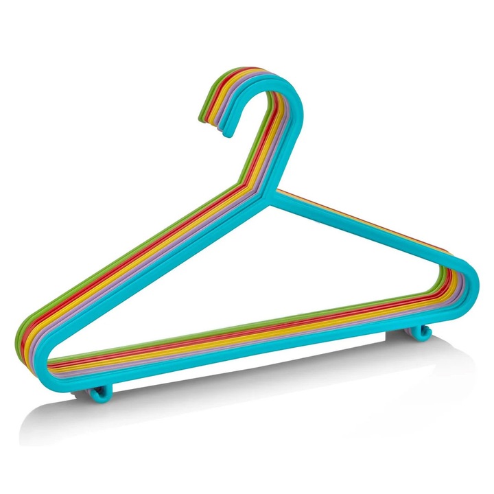 Set Umerase pentru haine copii NIOVEL, plastic, multicolor, 6 bucati