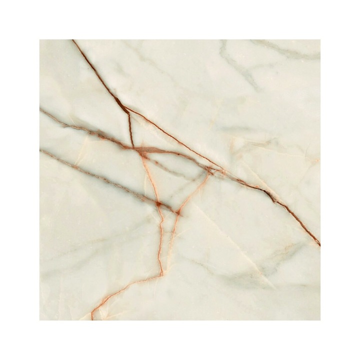 Gresie 6467 Rosetta Beige 60x60 cm, model marmura, bej