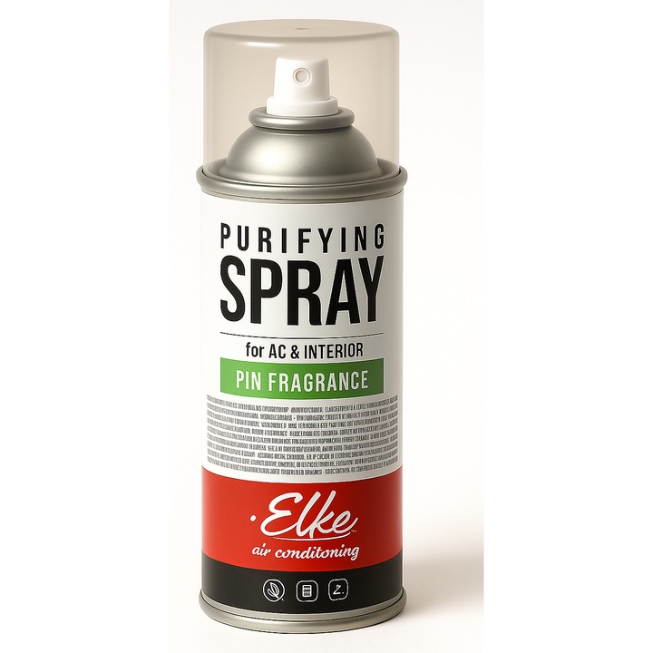 Spray curatare si purificare aer conditionat, aroma pin, 400ML