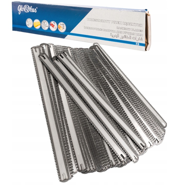 Set 72 piese lama fierastrau, RICHMANN, 300x25mm, 24 tpi, metal