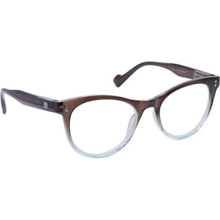 Ochelari de vedere, EYELEAD, model Kaphe-Siel, +2.75, maro/albastru