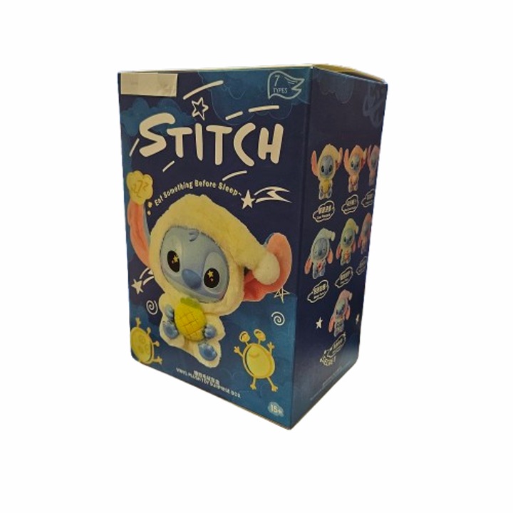 Играчка Labubu, Тип Стич, Плюшено, 17 см