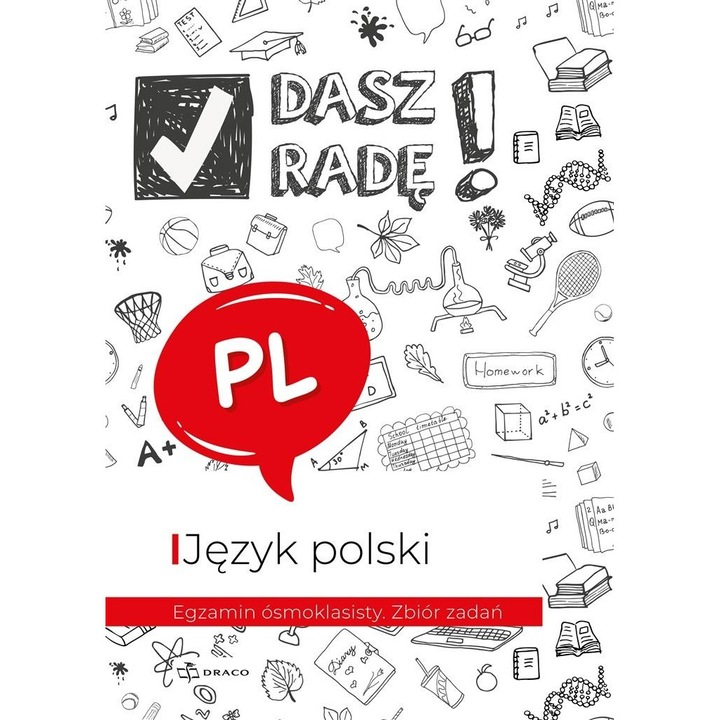 Manual limba poloneza Draco Dasz Rade, pregatire examen, 8 clase