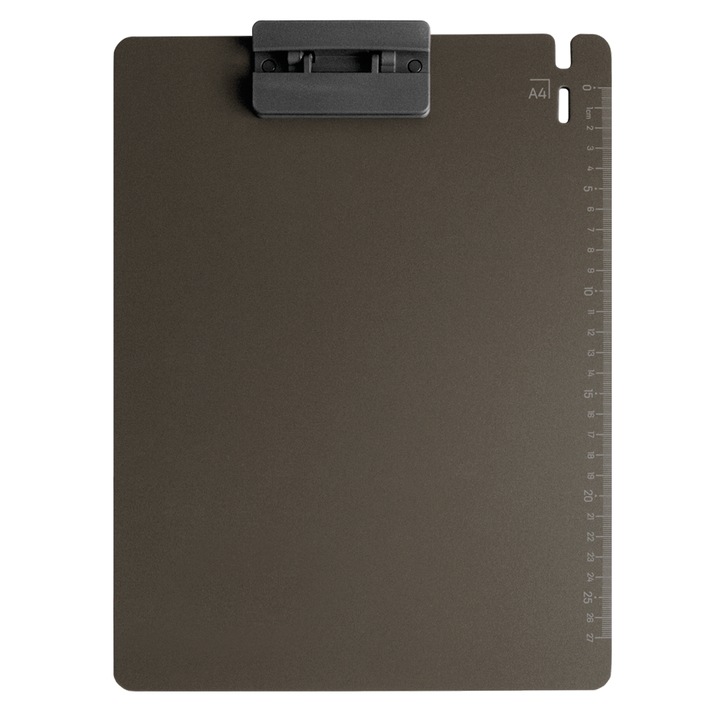 Clipboard A4, Tetis, grafit, 245x325mm, 1 bucata