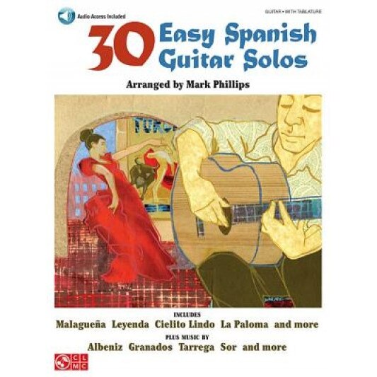 30 Easy Spanish Guitar Solos [With CD],