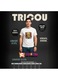 Tricou Barbat Tweety boy energy cu hanorac galben si sneakers urban, Barbat, 100% bumbac, Cri-Flo, Culoare Alb, Marime M