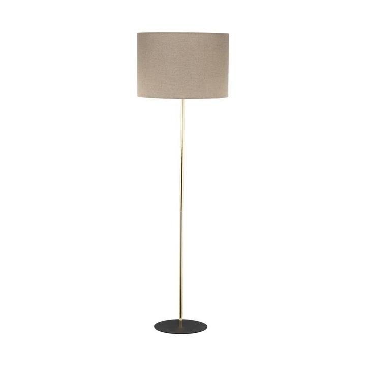 Lampa de podea TK Lighting UMBERTO, aurie, 1600mm