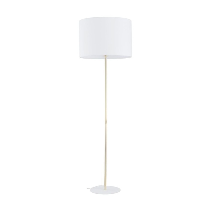 Lampadar TK Lighting Umberto, alb-auriu, 16033
