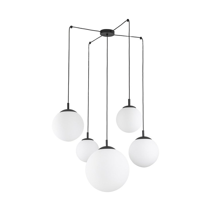 Лампа TK Lighting ESME WHITE, 1x60W, бял