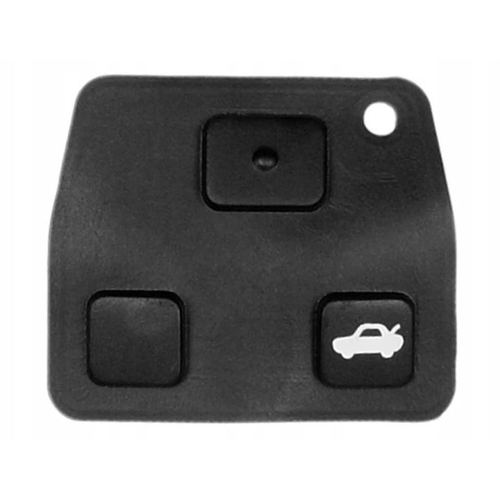 Силиконова мембрана за 3-бутонни ключове на Toyota, съвместима с Yaris, Avensis, Corolla, RAV4