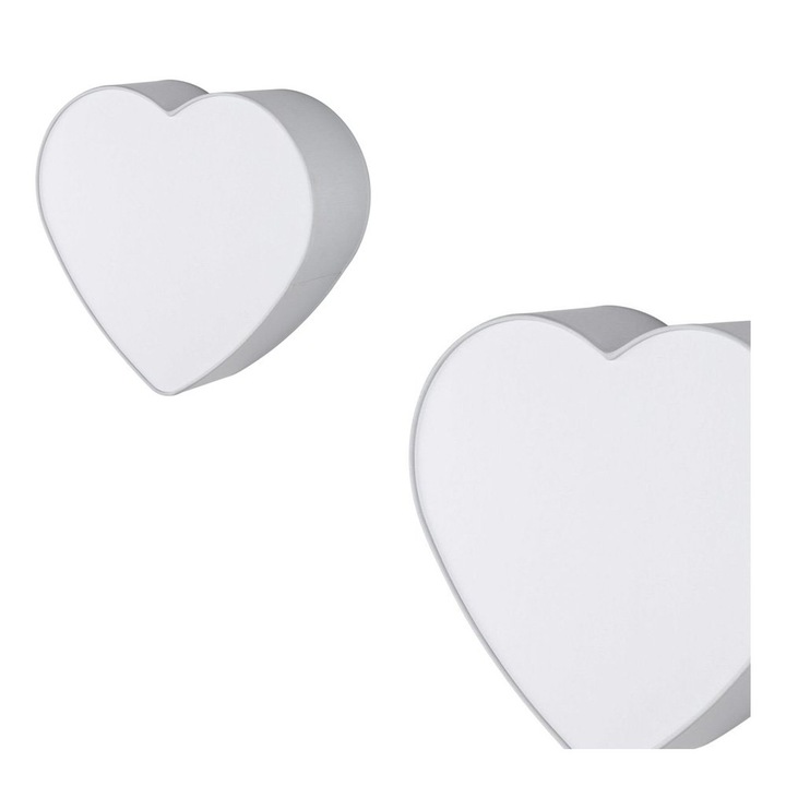 Детска плафонна лампа HEART GRAY, TK Lighting, 5923, 30x30см