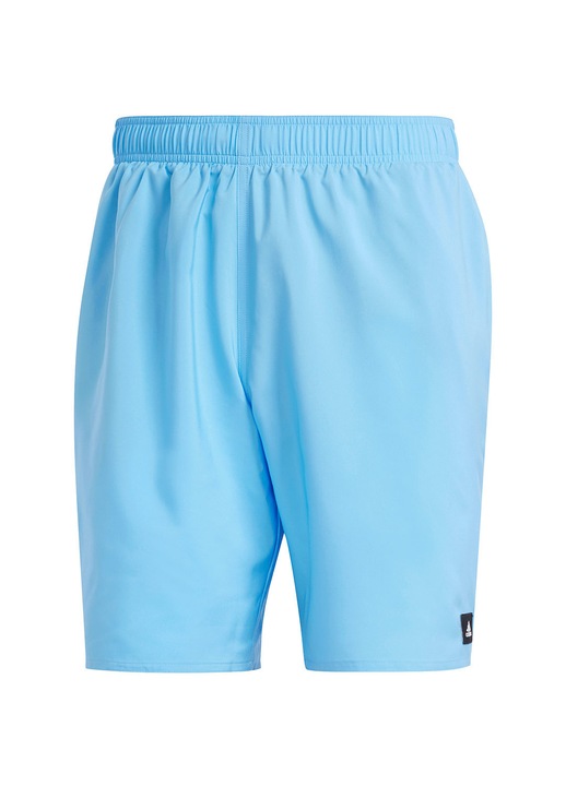 Férfi úszónadrág, adidas, Solid CLX Classic-Length, kék, újrahasznosítható poliészter, S INTL