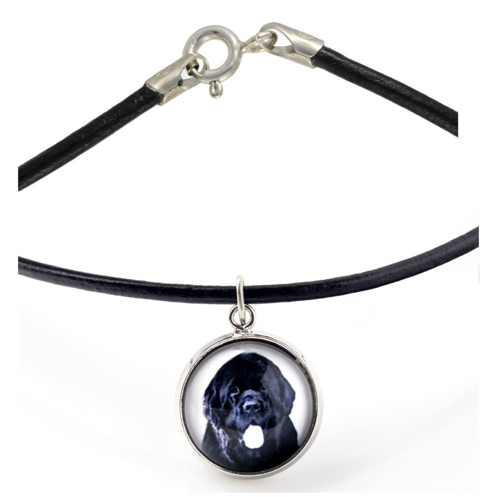 Személyre szabott nyaklánc fényképpel, Art-Dog, fekete